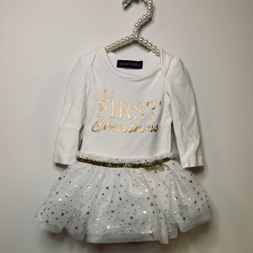 Olivia Rose My First Christmas Dress